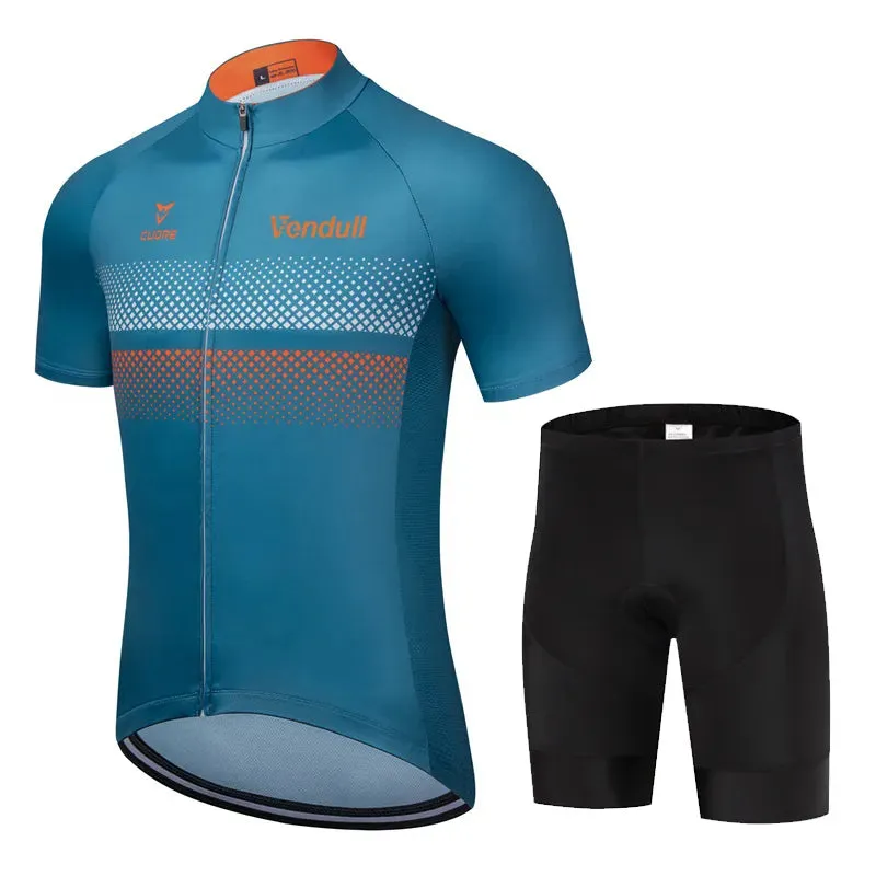 2023 Pro Cycling Jersey Set Summer Cycling Wear Mountain Bike Clothes Bicycle Clothing MTB Bike Cycling Clothing Cycling Suit