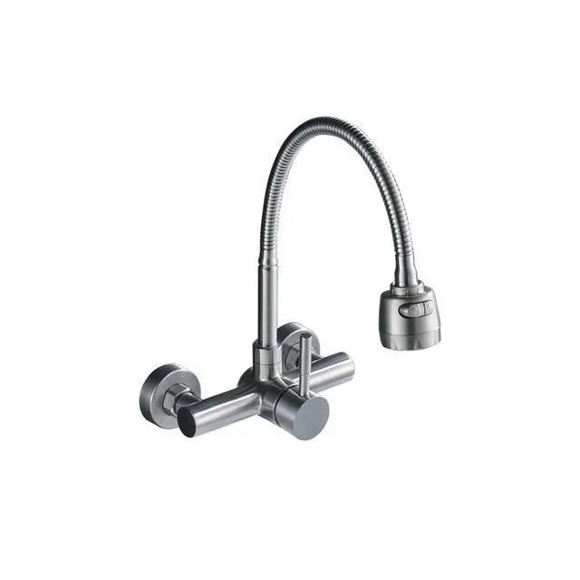 360 Degree Rotation Wall Mounted Single Handle Faucet