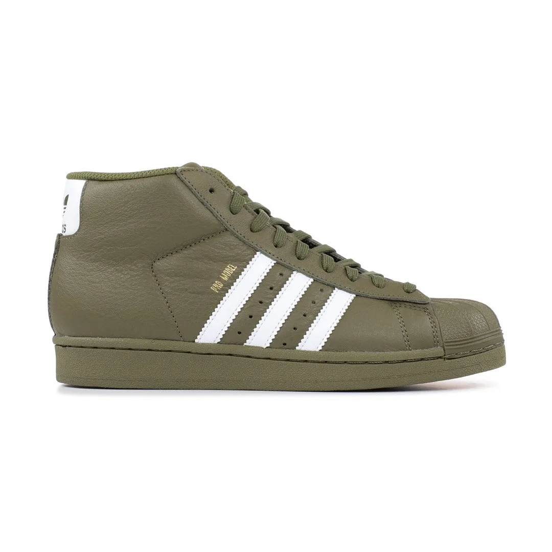 Adidas Original Pro Model Junior’s - OLICAR/FTWWHT/GOLDMT/OLICAR/FTWBLA/ORMETA