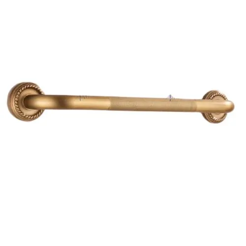 Antique Brass Brushed Bathtub Grab Bars Handrails