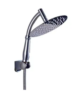 Big Round Shaped Rainfall Type Shower Head and Shower Arm with Bracket