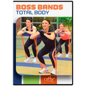 Cathe Friedrich Boss Bands Total Body Resistance Band Workout DVD Use To Sculpt and Tone Your Upper Body, Legs , Butt, Hips, Thighs, and Glutes