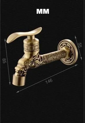 Decorative Bathroom Washing Machine Faucet