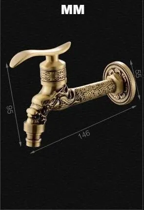 Decorative Bathroom Washing Machine Faucet