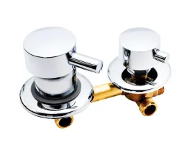Dual Handle Bathroom Shower Mixing Valve