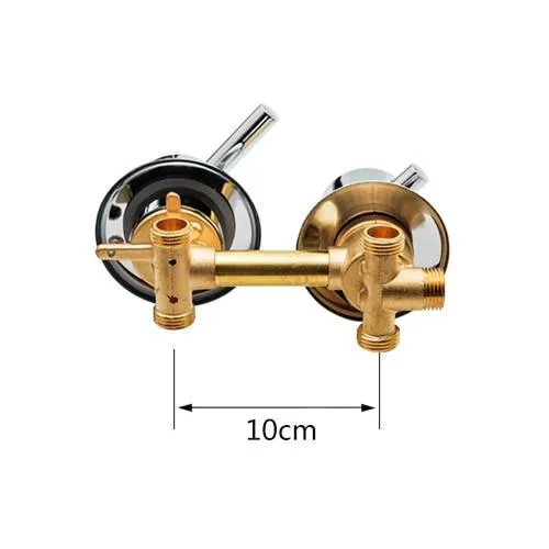 Dual Handle Bathroom Shower Mixing Valve