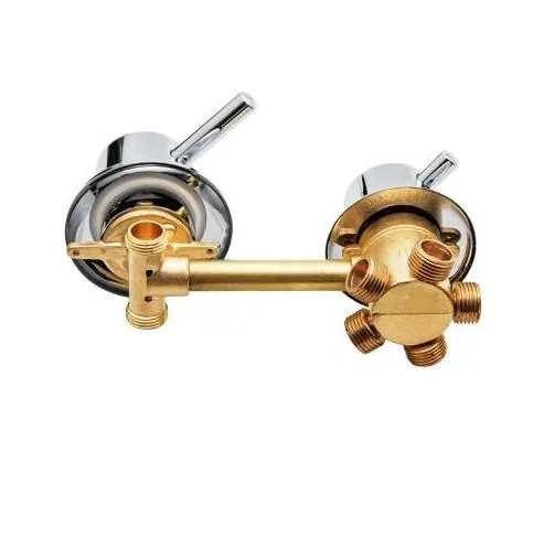 Dual Handle Bathroom Shower Mixing Valve