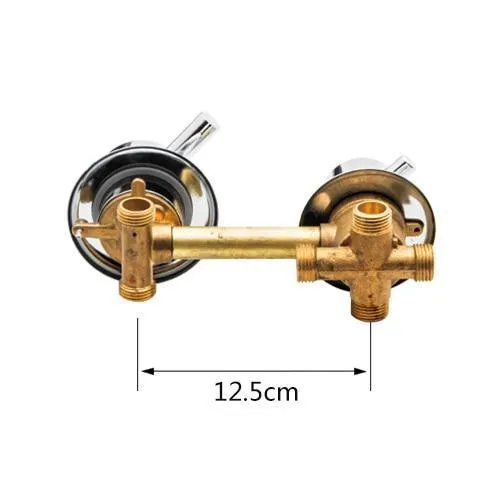 Dual Handle Bathroom Shower Mixing Valve