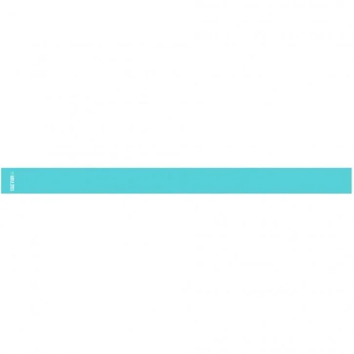 Latex Fitness Band 200 cm - Turquoise