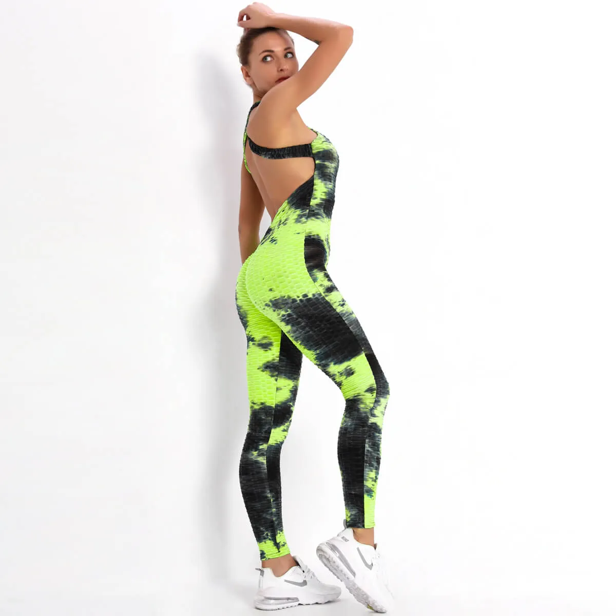 Macacão Fitness Sky Texturizado