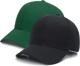 PFFY 2 Packs Baseball Cap Golf Dad Hat for Men and Women
