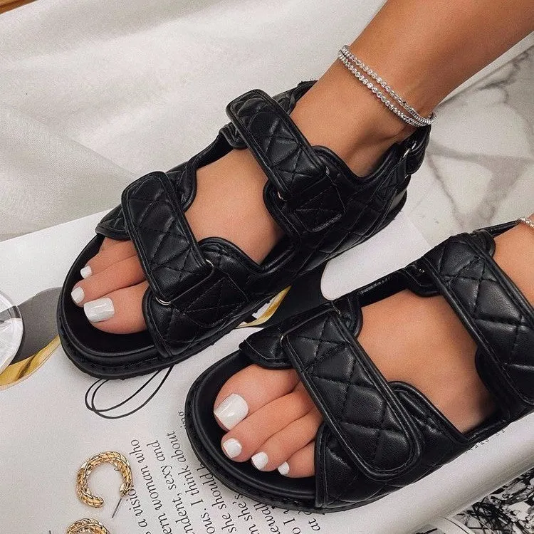 Velcro casual sandals