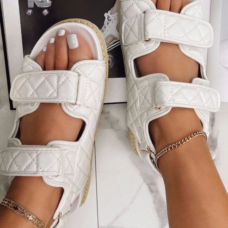 Velcro casual sandals
