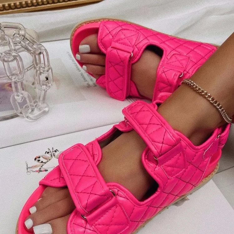 Velcro casual sandals
