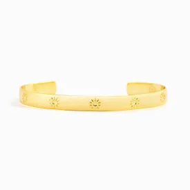 YOU ARE MY SUNSHINE - ENGRAVED CUFF BRACELET